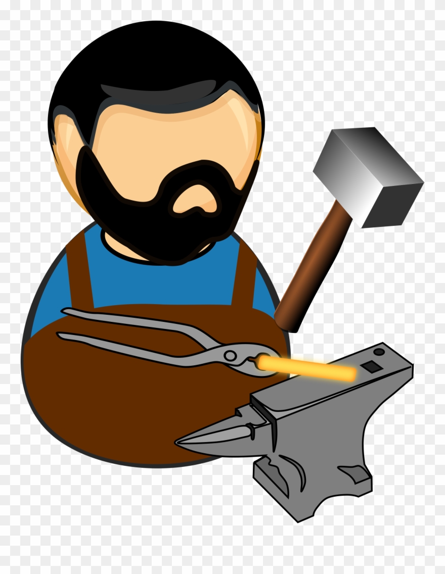 Big Image - Blacksmith Clipart - Png Download