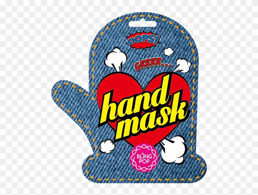 Home - Hand Mask Bling Pop Clipart