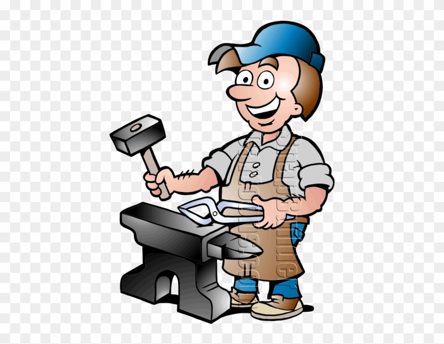 Our Helpers Blacksmith Clipart