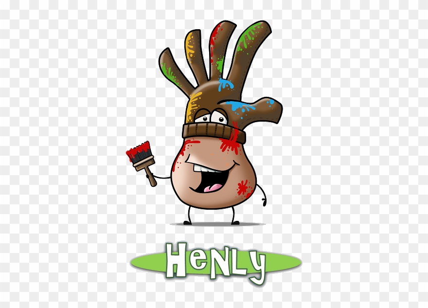 Handprint Clipart Messy Play - Clip Art - Png Download