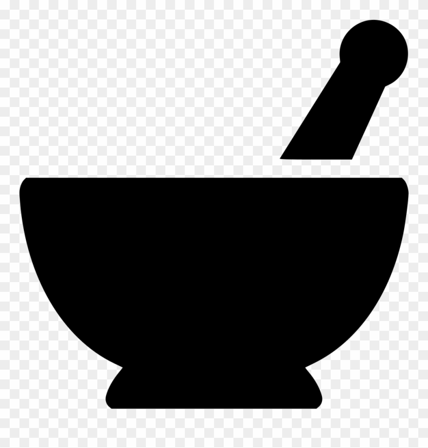 Mortar Pestle Comments - Mortar And Pestle Svg Clipart