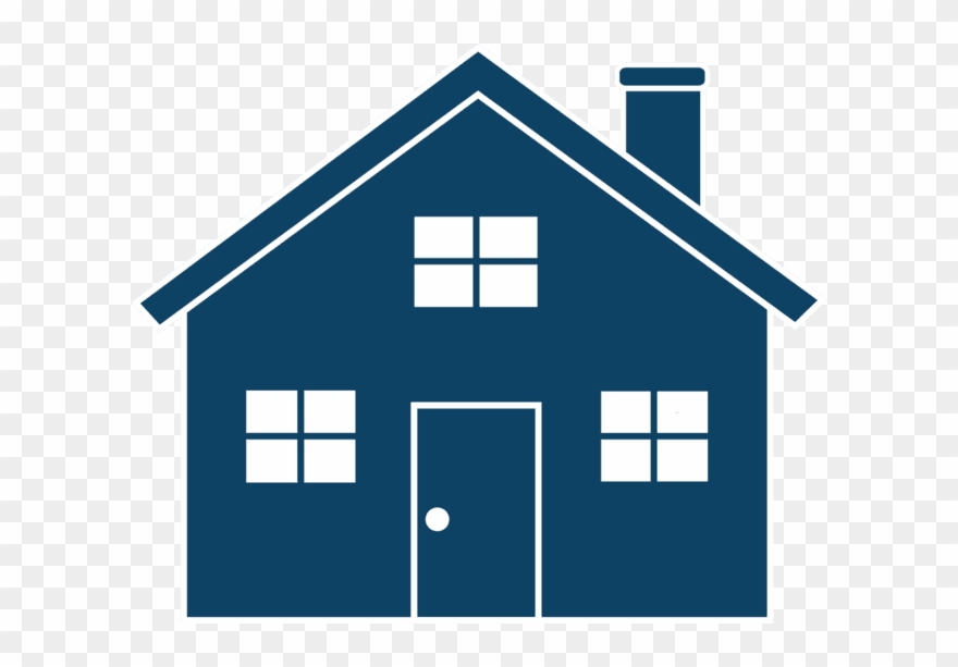 House Clipart Black And White - Png Download