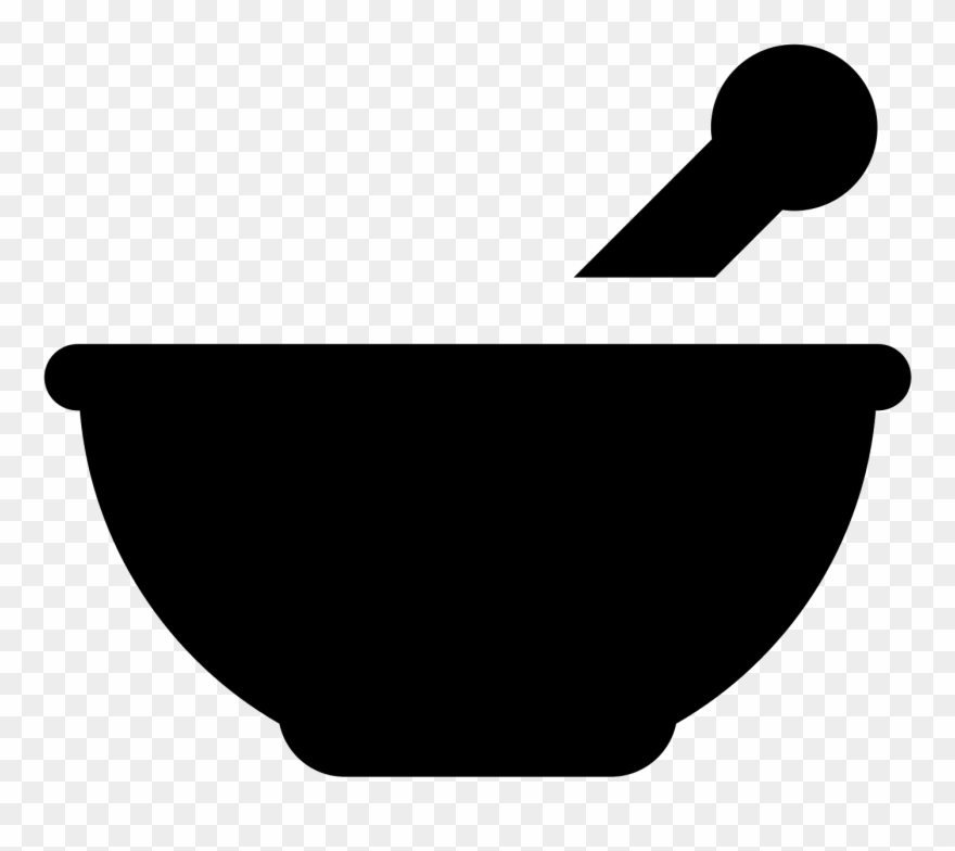 Mortar And Pestle Icon - Icon Clipart