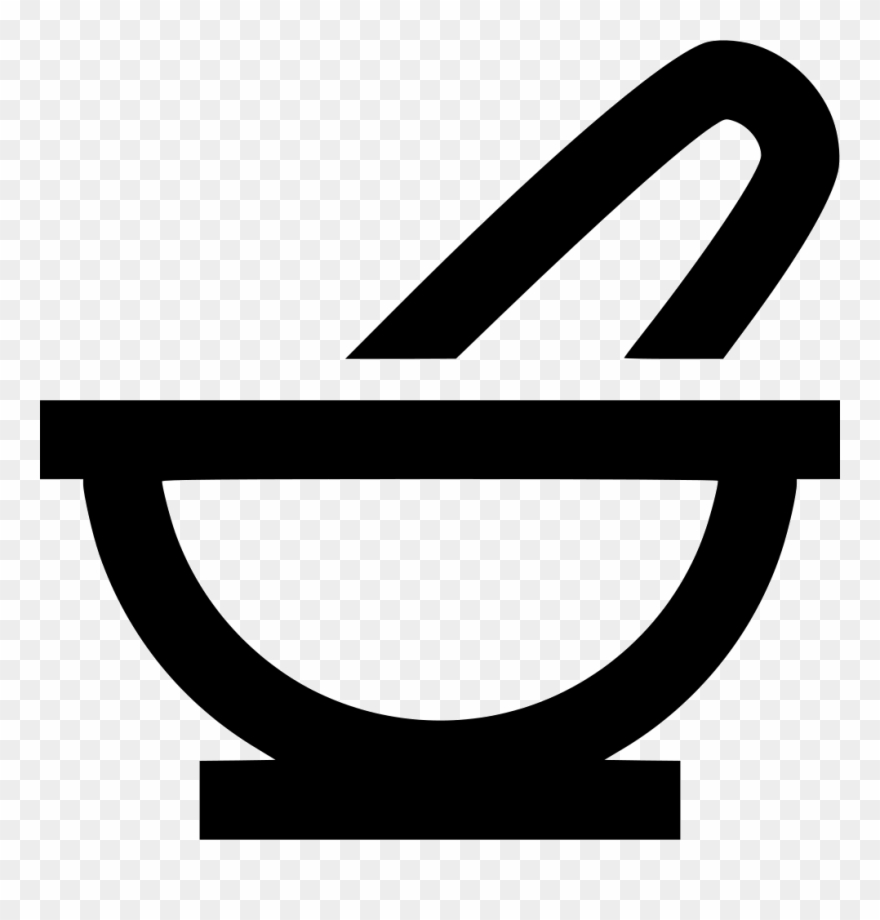 Mortar Pestle Comments - Icon Clipart