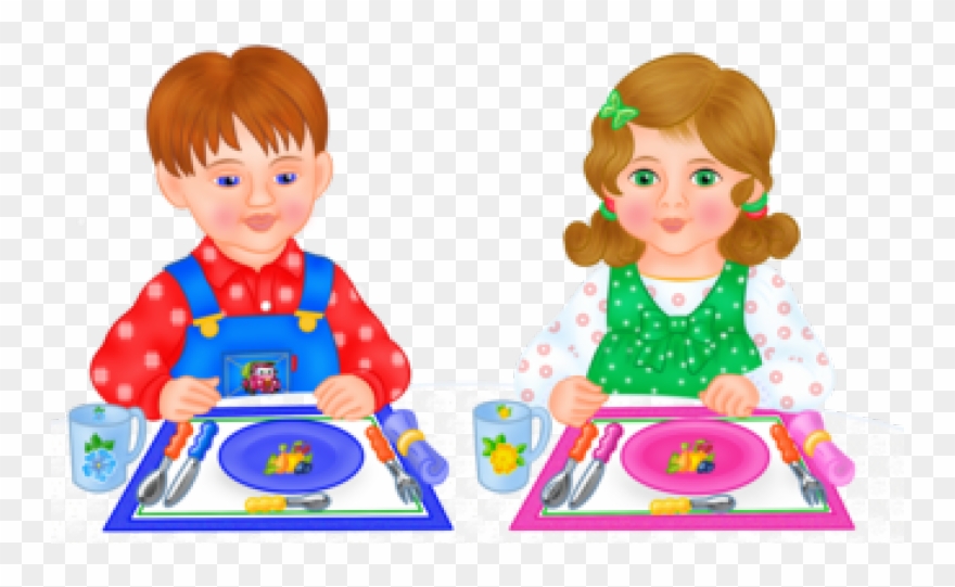 Питание В Детском Саду - Завтрак В Детском Саду Clipart