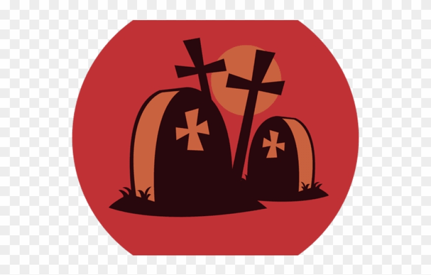 Halloween Graveyard Clipart - Png Download