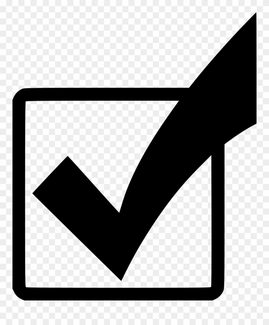 Check Box Ok Yes Comments - Yes Clip Art Black And White - Png Download
