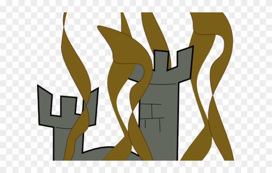 Fish Bowl Clipart Castle - Illustration - Png Download