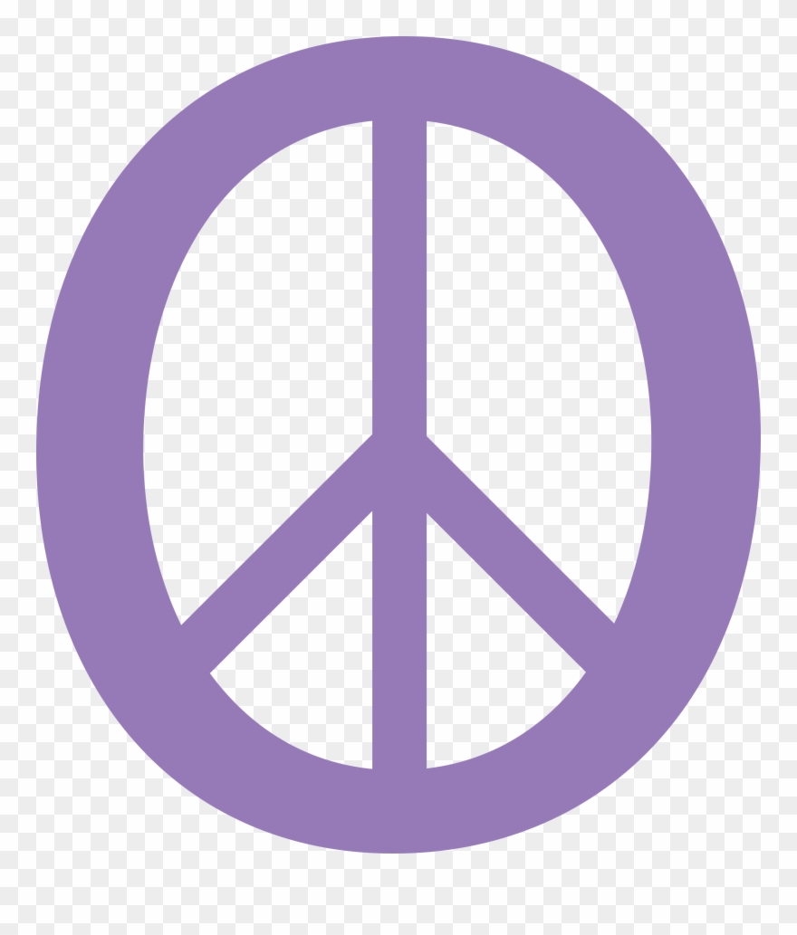 And Symbol Clip Art - Clip Art Peace Sign Png Transparent Png