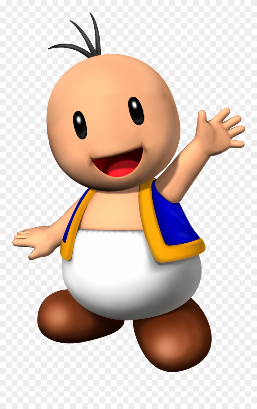 Luigi Clipart Toad Mario - Toad Mario Without Hat - Png Download
