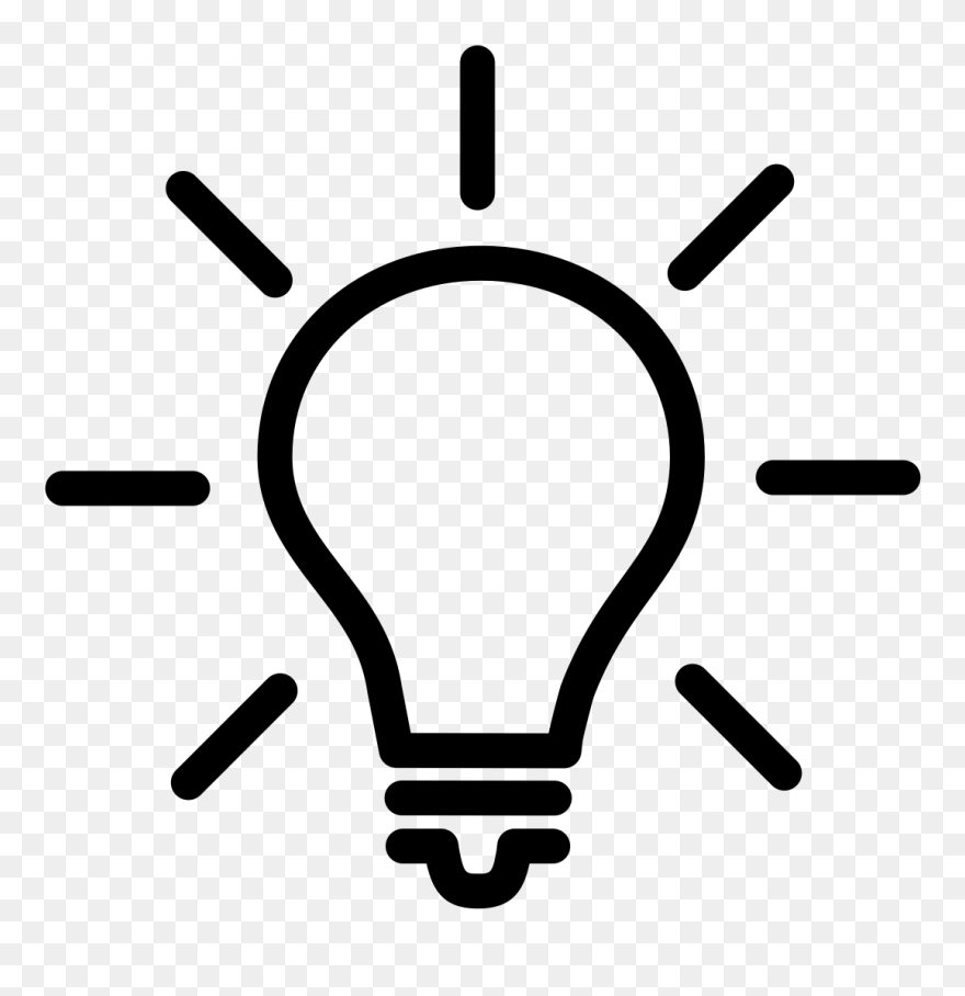 Lightbulb Clipart Eureka Moment - Light Bulb With Brain - Png Download