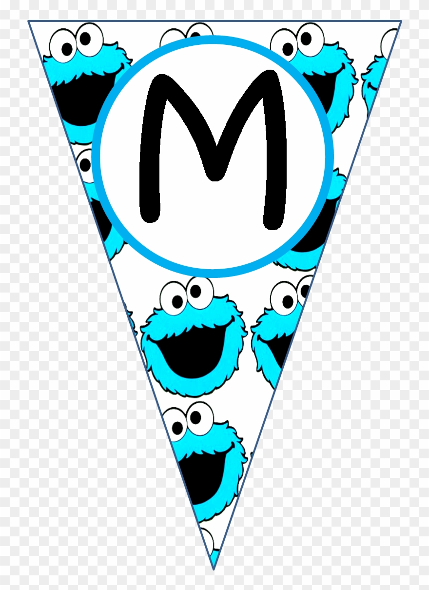 I Couldn't Find What I Was Looking For, So I Used Power - Banderines Del Monstruo Come Galletas Clipart