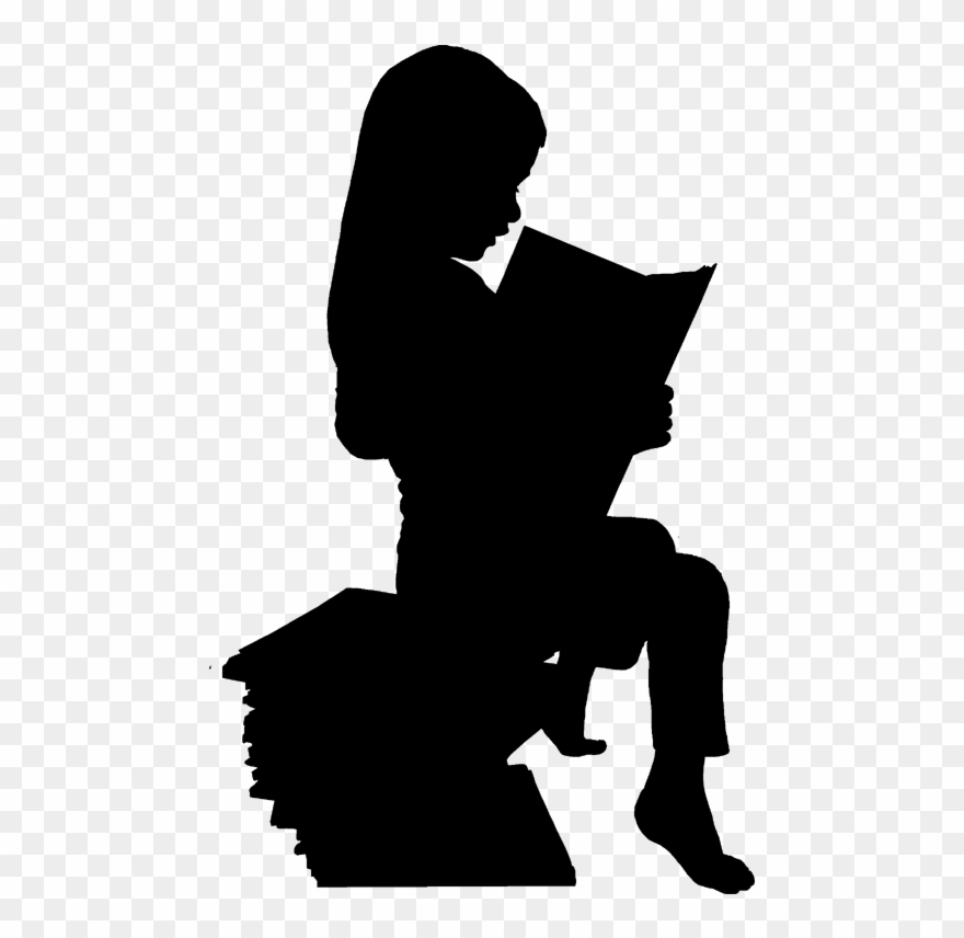 Enseigner À La Littérature Et Aiguiser Leur Désir De - Silhouette Clipart