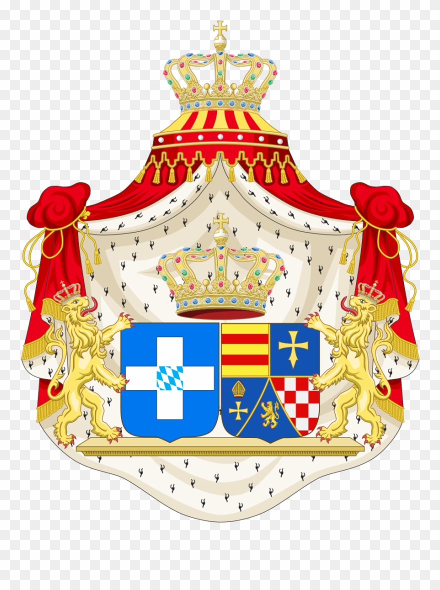Amalia Of Oldenburg - Greece Coat Of Arms Clipart