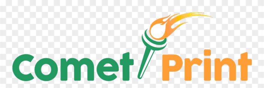 Comet Print - Graphic Design Clipart