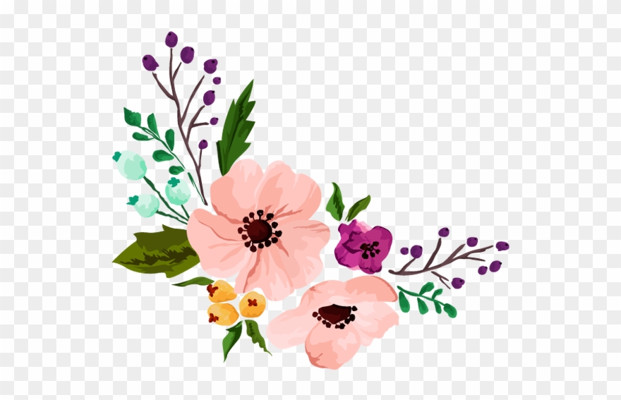 100's Of Applique Patterns For Your Craft Project From - Clip Art Tea Party Flowers - Png Download