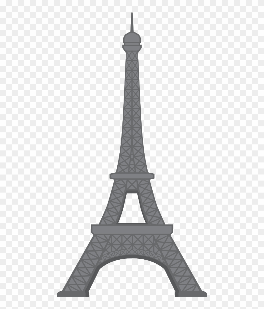 Eiffel Tower - Ladybug Con La Torre Eiffel Clipart