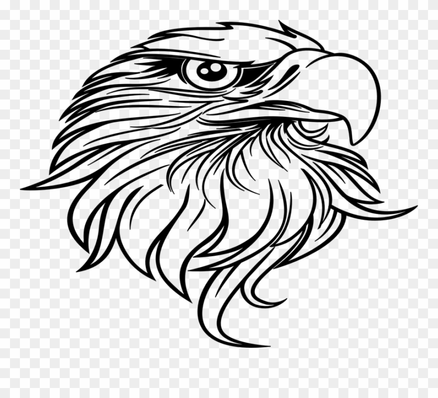 Eiffel Tower Clip Art Png - Black And White Eagle Png Transparent Png