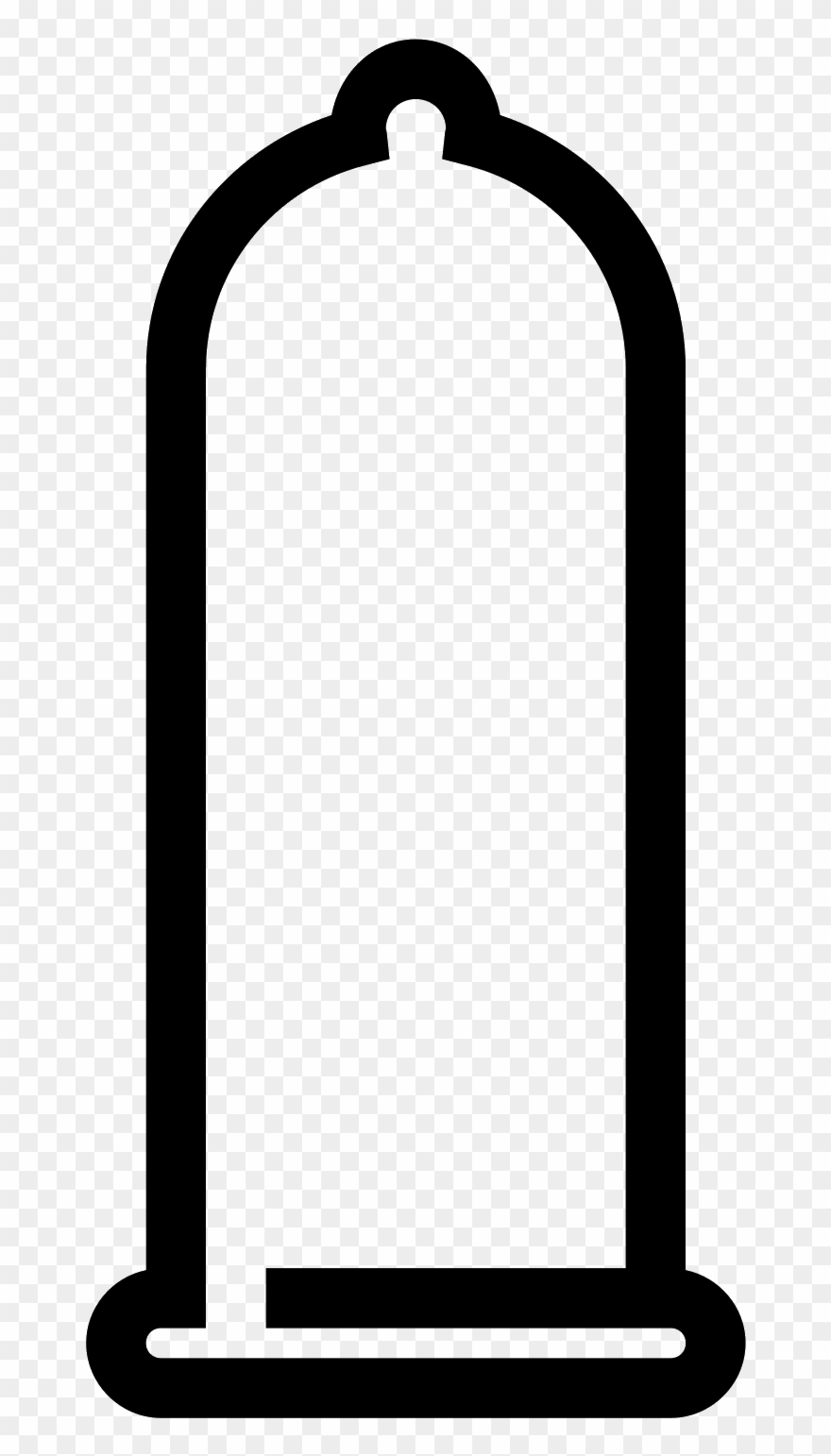 It's A Logo Of Condom, Reduced To A Picture Of A Small - Bicycle Clipart