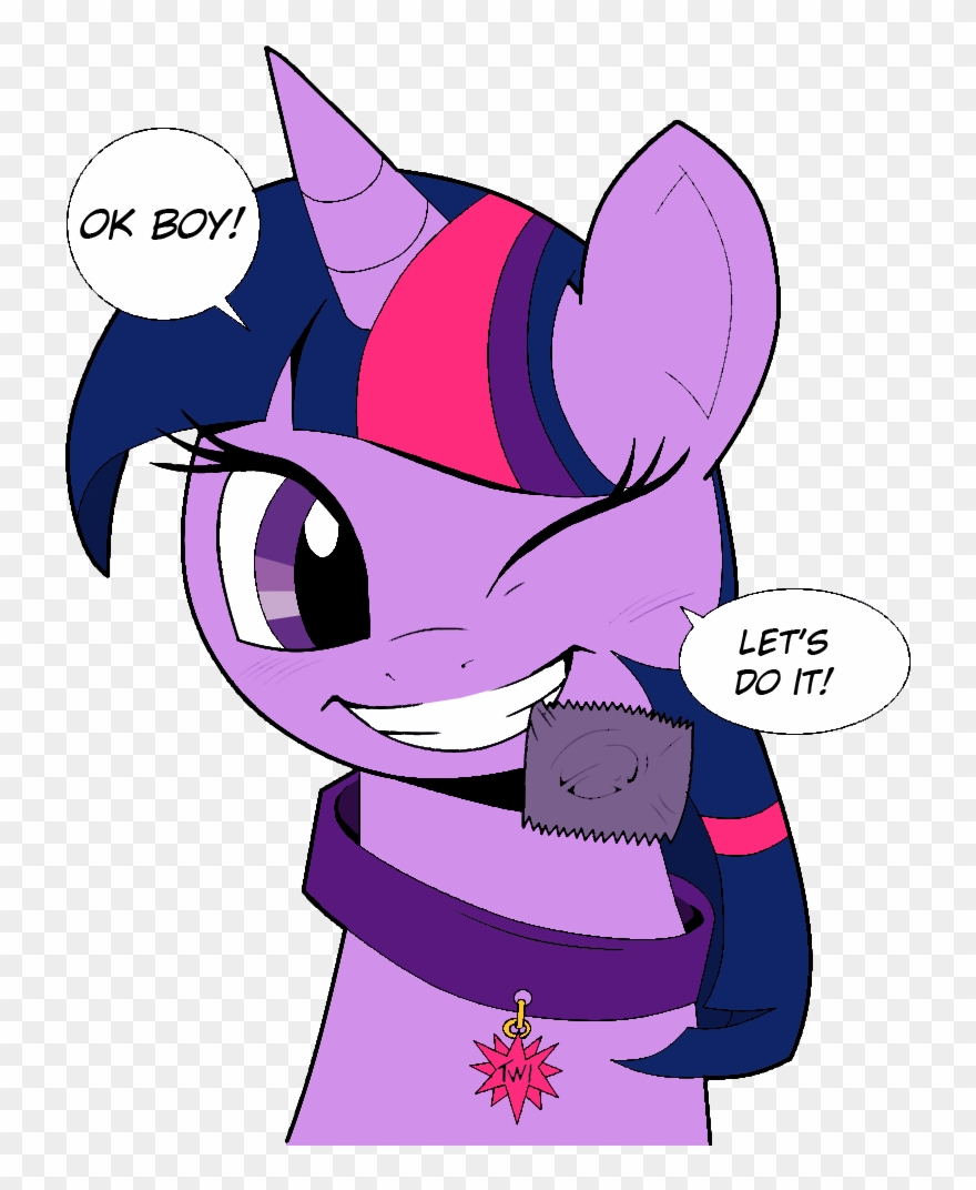 Siberwar, Caption, Collar, Colored, Condom, Condom - Twilight Sparkle Condom Clipart