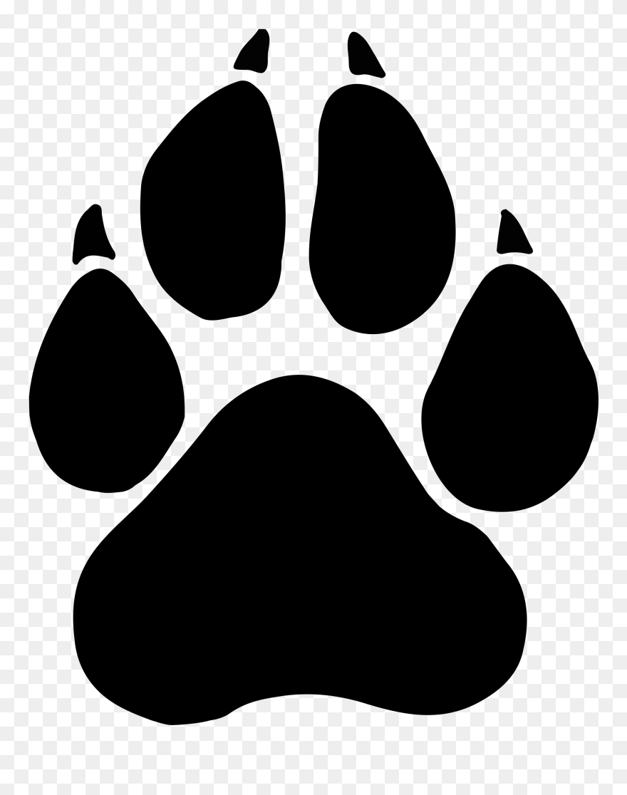 Cat Paw In Memory Of Sticker Clipart