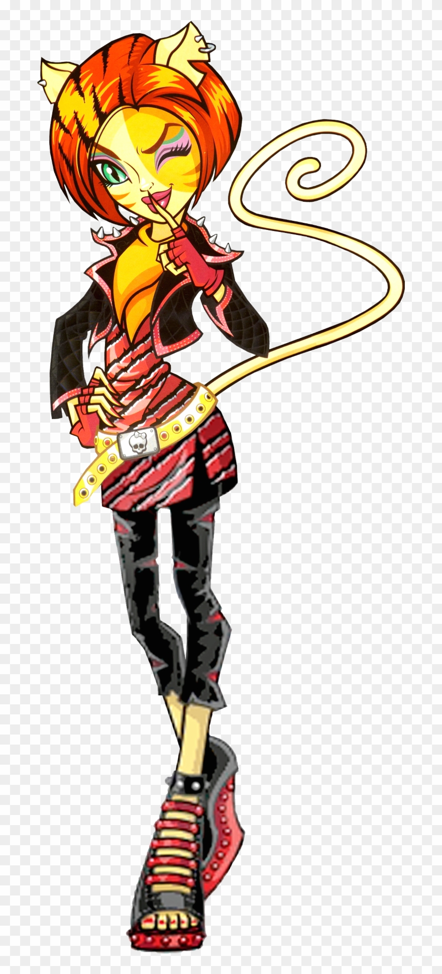 Profile Art - Monster High Artwork Toralei Clipart