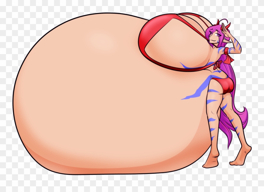 Nagala By Riddleaugust Body Inflation Know Your - Inflation Body Belly Girl Clipart