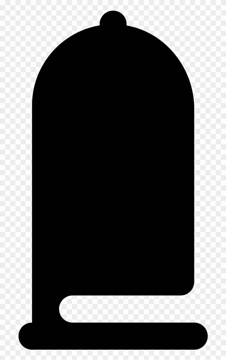 It's A Logo Of Condom, Reduced To A Picture Of A Small - Male Condom Clipart