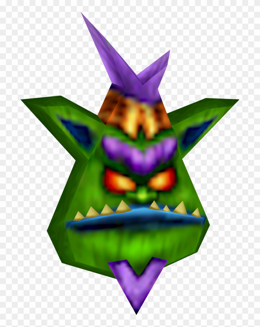 Velo Mask - Crash Nitro Kart Masks Clipart