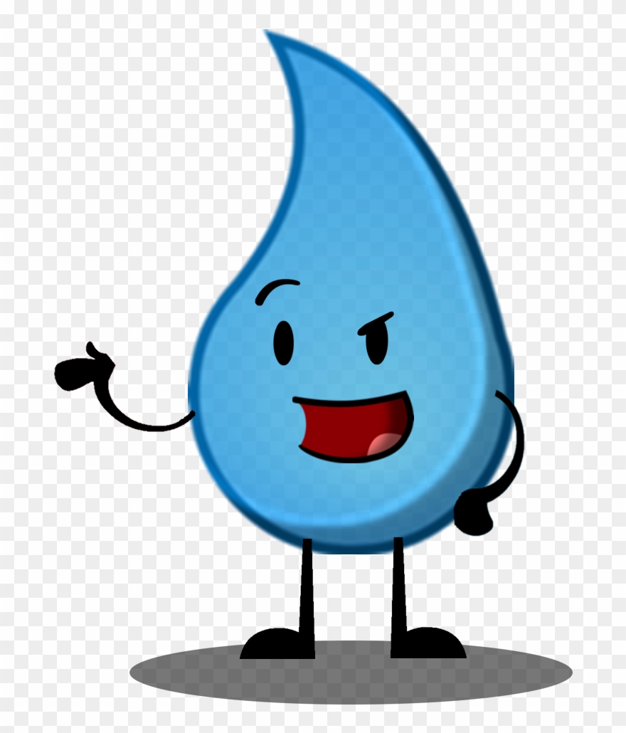 Blue Raspberry Haters - Bfb Teardrop Clipart