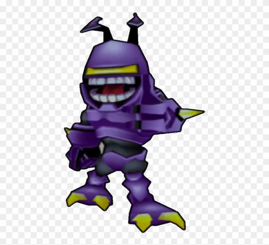 Dark Purple Bat - Crash Bandicoot Twinsanity Ant Clipart