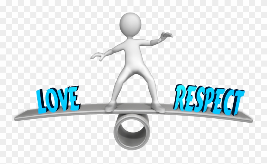 Balance Love Respect - Balancing Demand And Supply Clipart