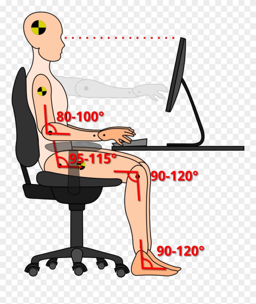 Resting Clipart Prolonged - Chair - Png Download