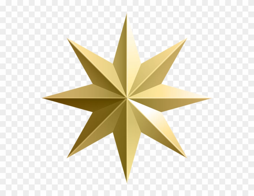 Christmas Star Transparent Background Clipart