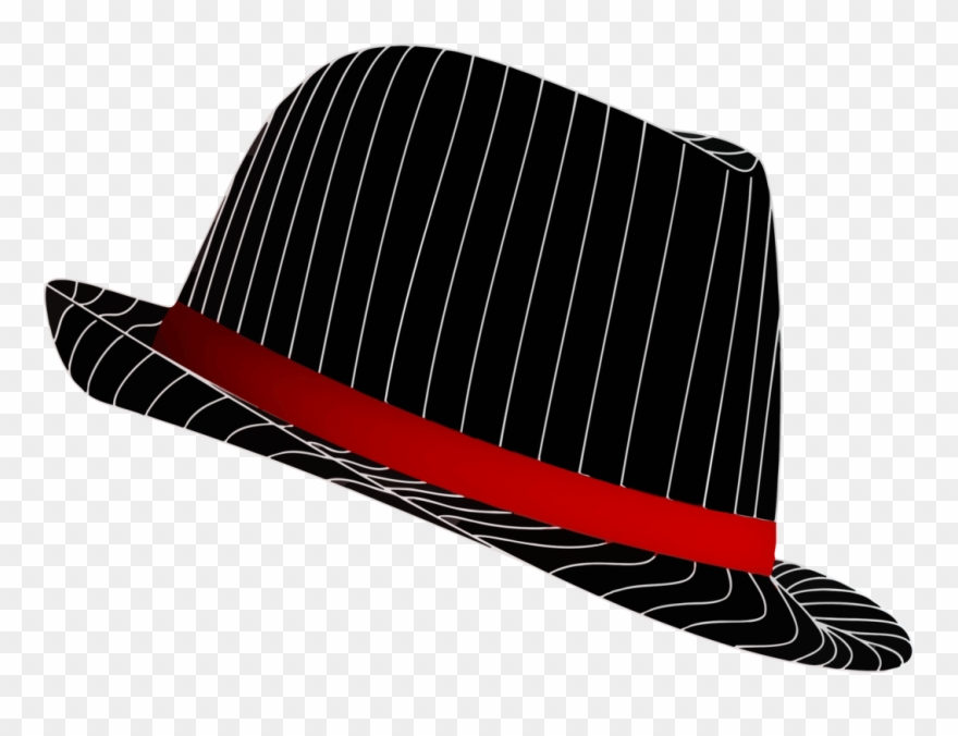 Fedora Hat Trilby Cap Download - Fedora Hat Clip Art - Png Download