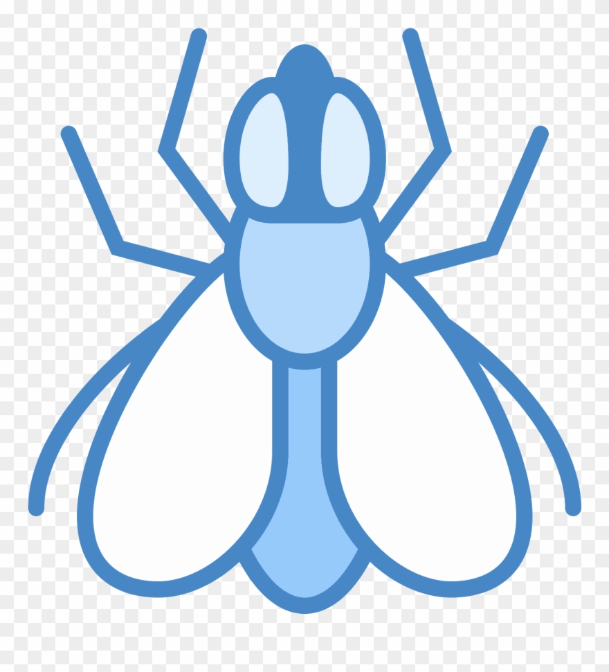 This Is A Drawing Of A Fly - Icon Clipart