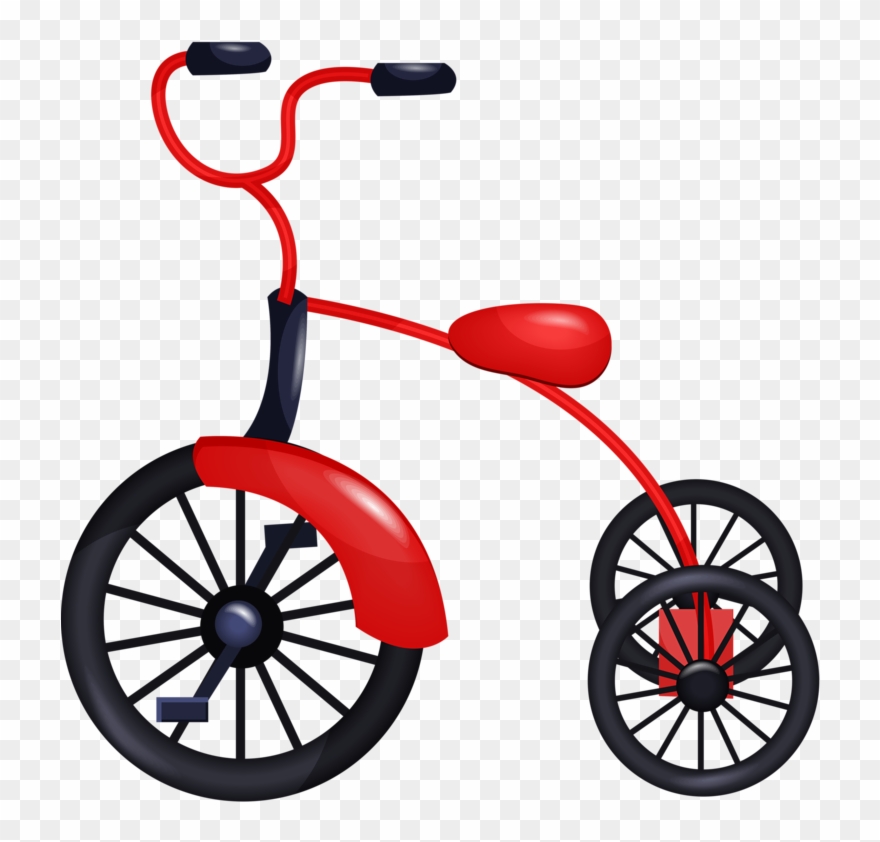 Clip Art - Tricycle Clipart - Png Download