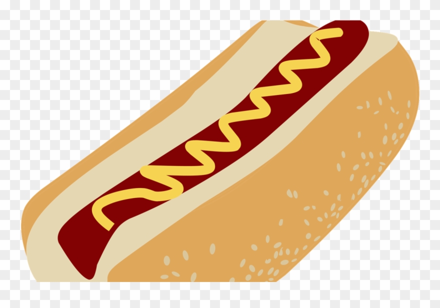 Hot Lunch Day - Hot Dog Sticker Clipart