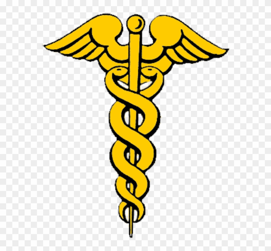 Photos Of Dollar Signs - Yellow Caduceus Clipart