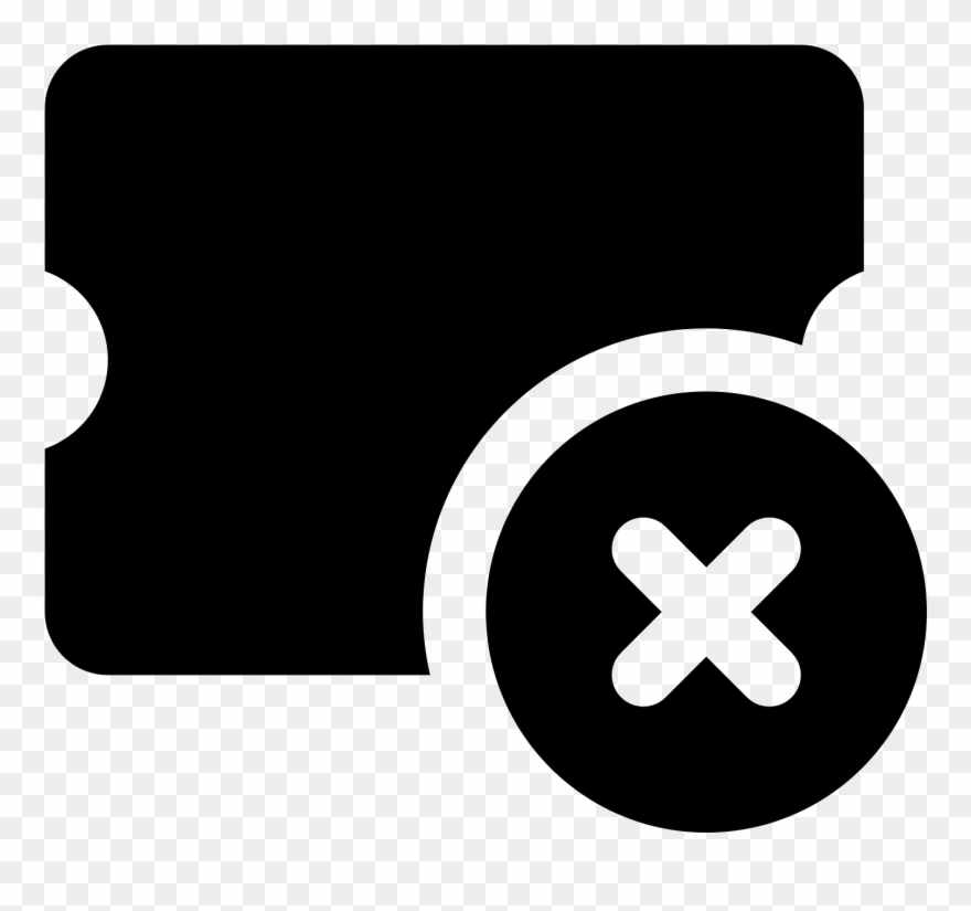 It's An Image Of A Movie Ticket Or Raffle Ticket Oriented - Icon Clipart