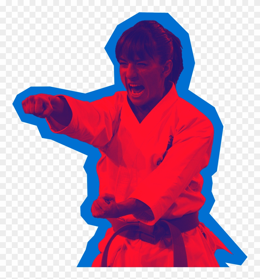 I Practice Karate - Karate Clipart