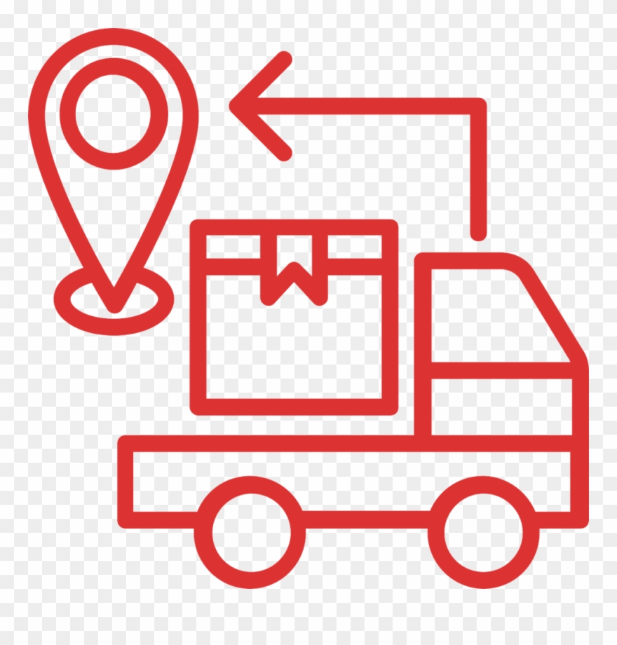 Drop Trailers - Logistic Service Provider Icon Clipart