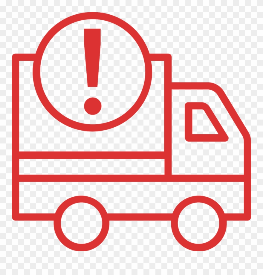 Exception Management Alerts - Transport Management System Icon Clipart