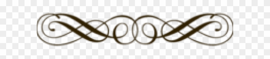 Line Clipart Fancy - Decorative Lines - Png Download