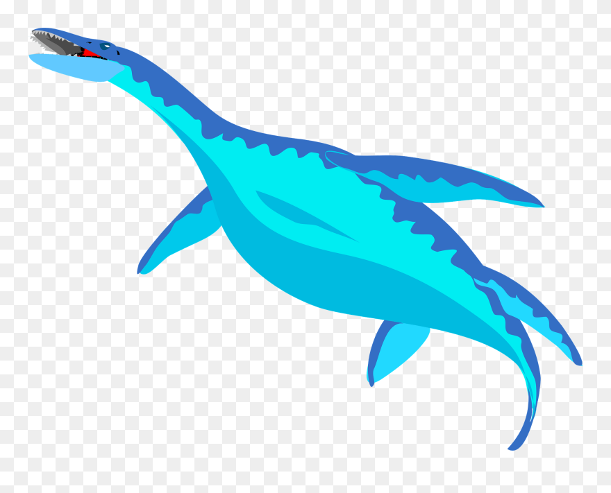 Architetto Dinosauro - Sea Dinosaur Clip Art - Png Download