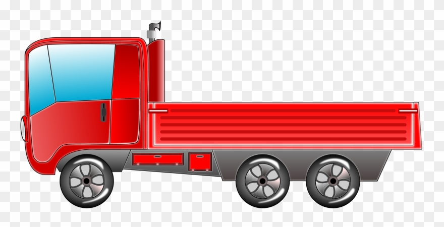 Truck Clipart Long Truck - Mini Truck Clip Art - Png Download