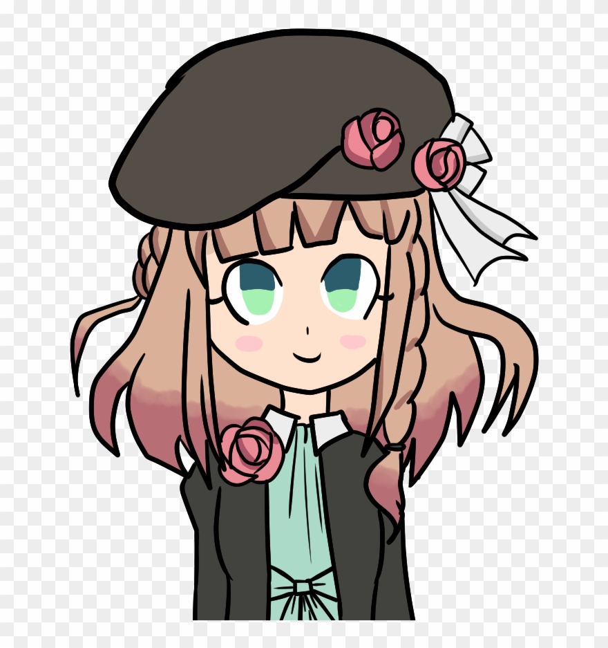 Potential Amnesia Heroine Design For Some Otome Protagonist - Cartoon Clipart