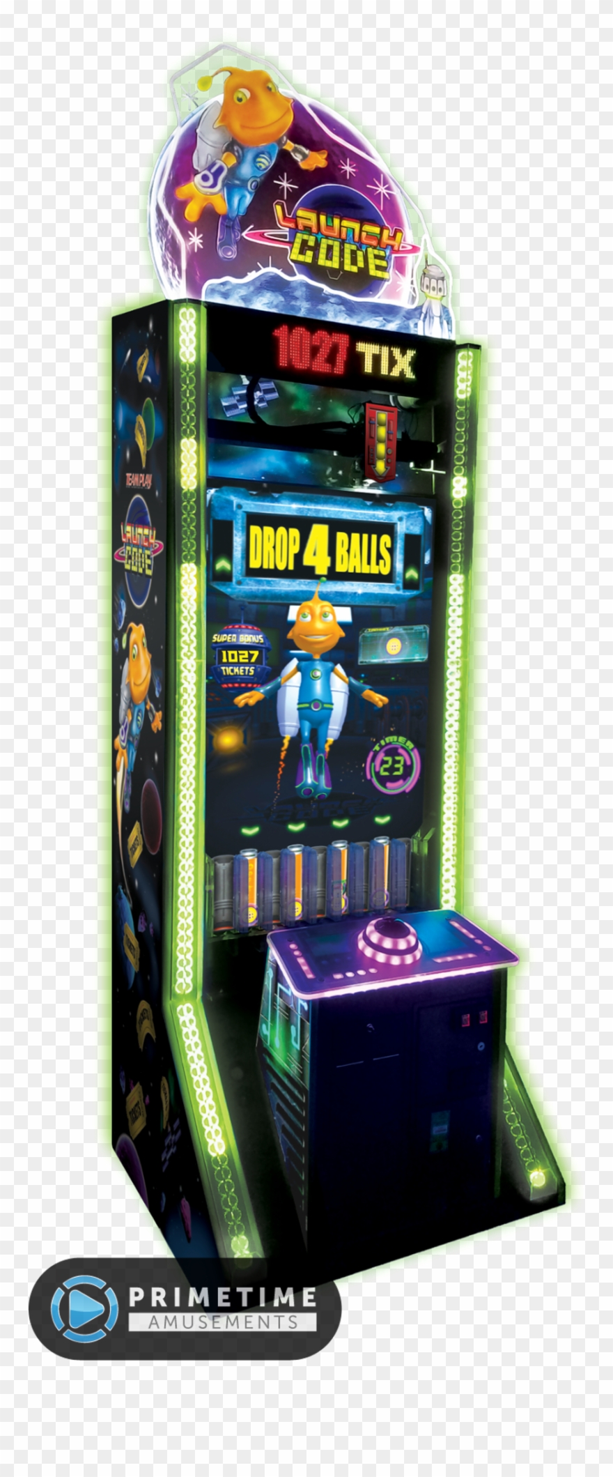 Launch Code Primetime Amusements From The Creators - Launch Code Arcade Game Clipart