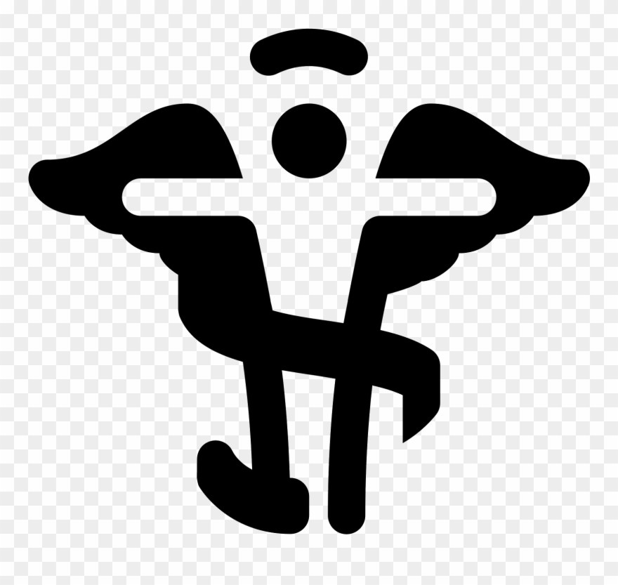 Chiropractic Caduceus Icon - Icon Clipart