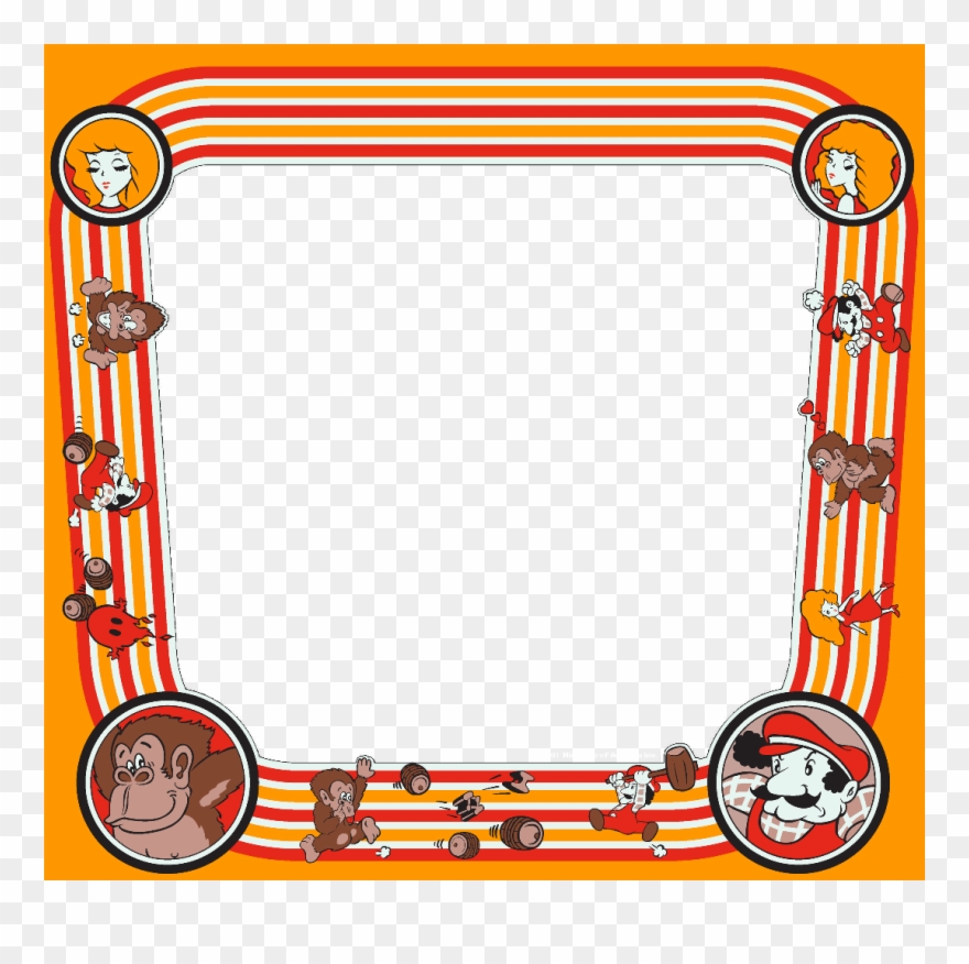 Donkey Kong - Donkey Kong Arcade Game Side Clipart